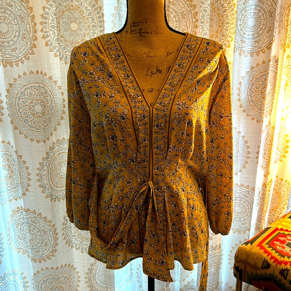 Max Studio L … Boho. Hippie chick. Bohemian. Retro. Floral.